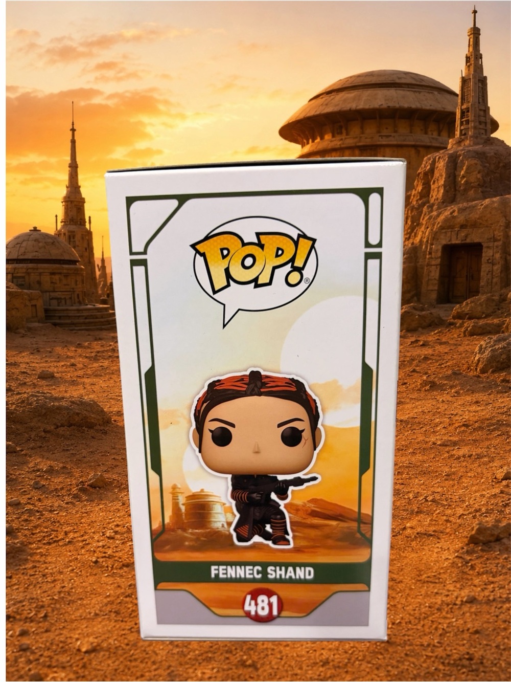 Funko Pop! Star Wars Fennec Shand #481 NIB - Picture 4 of 4